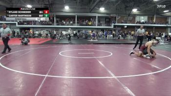 165 lbs Semifinal - Ryland Schneider, Wisconsin-La Crosse vs Carter Martinson, Wartburg