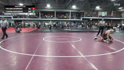 165 lbs Semifinal - Ryland Schneider, Wisconsin-La Crosse vs Carter Martinson, Wartburg
