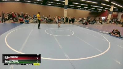 114 lbs Cons. Round 3 - Shea Yudizky, Texas vs Elijah Pierce, Scots Wrestling Club