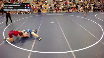 132 lbs Cons. Round 2 - Blake Han-Lindemyer, MN vs Eli Sperry, MO