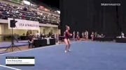 Nora Brazauskas - Women's Group, Swiss Turners Gymnastics Academy - 2021 Women's Xcel Region 4 Championships