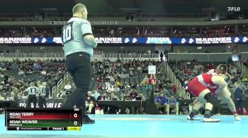 190 lbs Semifinal - Noah Terry, Tell City vs Noah Weaver, Rossville