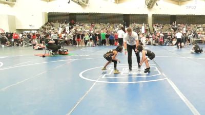 56-B lbs 5th Place - Jazale Shell Smith, East Hartford Stingers Youth vs Alaina Saavedra, Top Rank Hammers