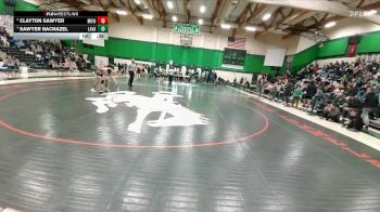 150 lbs Cons. Semi - Sawyer Nachazel, Lander Valley vs Clayton Sawyer, Mountain View