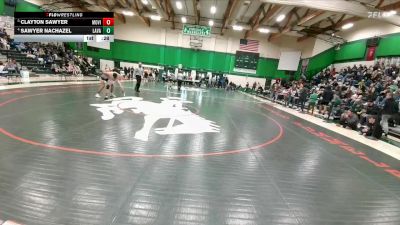 150 lbs Cons. Semi - Sawyer Nachazel, Lander Valley vs Clayton Sawyer, Mountain View