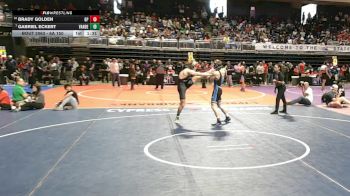 6A 150 lbs Champ. Round 1 - Gabriel Eckert, Austin Vandegrift vs Brady Golden, Grand Prairie