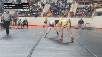 135_B lbs Round Of 32 - Skylr Fontana, Western Wayne vs Elijah Bell, Penn Trafford