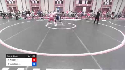 138 lbs Quarterfinal - Amir Avazov, Ny vs Anthony Lucchiani, Va