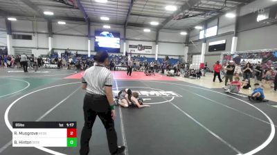 95 lbs Round Of 16 - Ryker Musgrove, Redskin Wrestling vs Brody Hinton, Desert Dogs WC