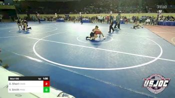 92 lbs Semifinal - Garrett Short, Cowboy Wrestling Club vs Van Smith, Prodigy Wrestling