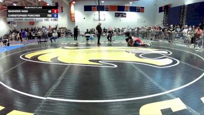 285 lbs Champ. Round 1 - Basheer Hadi, Arlington vs Christopher Funches, Grizzly Wrestling Club