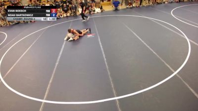 115 lbs Champ. Round 3 - Evan Boesch, Pinnacle vs Noah Bartkowicz, Pinnacle