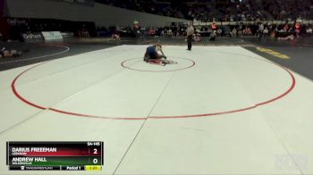 5A-145 lbs Champ. Round 1 - Darius Freeeman, Lebanon vs Andrew Hall, Wilsonville