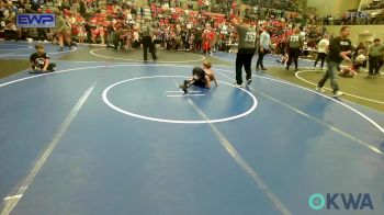 52 lbs Consi Of 8 #2 - Hayden Gregory, Tulsa Blue T Panthers vs Samuel Voss, Skiatook Youth Wrestling