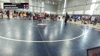U20 Women - 62 lbs Champ. Round 2 - Madeline Barton, MO vs AshLynn Goodwin, KS