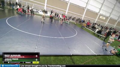 82 lbs Quarterfinal - Adrian Frieze, Billings WC vs Ricky Almaguer, Victory Wrestling-Central WA