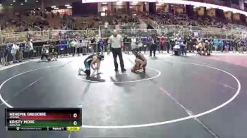 140 lbs Champ. Round 1 - Nehemie Gregoire, Apopka vs Kristy More, Sunlake
