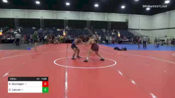 126 lbs Consolation - Kelly Dunnigan, NJ vs Camron Lacure, OH