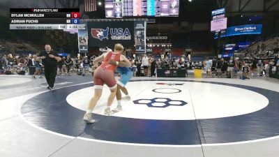 215 lbs Cons. Quarters - Dylan McMullen, Minnesota vs Adrian Fuchs, Minnesota