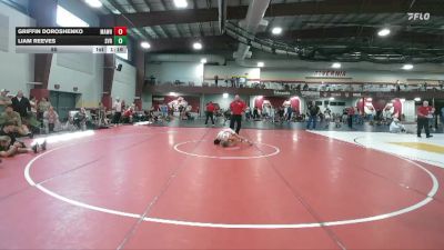 85 lbs Finals (2 Team) - Griffin Doroshenko, Mat Assassins White vs Liam Reeves, Steel Valley Renegades