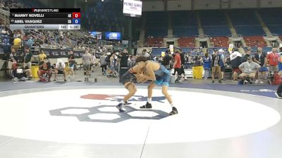 113 lbs Quarters - Manny Novelli, Alaska vs Abel Vasquez, California