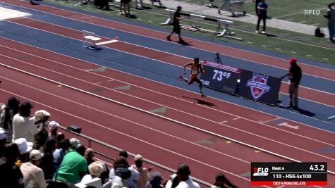 Watch High School Girls 4x100 Relay Prelims (Event 110) Heat 4 At 2026 Penn Relays