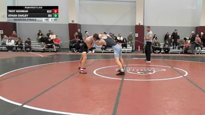 133 lbs Quarterfinal - Troy Hohman, NC State vs Ethan Oakley, North Carolina