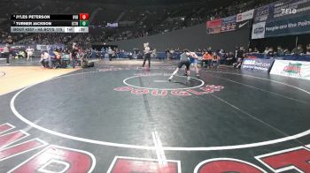 4A Boys 175 lbs Cons. Semi - Turner Jackson, Estacada Boys vs Jyles Peterson, Hidden Valley Boys