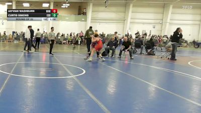 100 lbs Round Of 32 - Jayvian Washburn, None vs Curtis Simons, Essex Junction