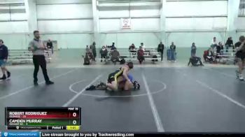 100 lbs Round 1 (8 Team) - Robert Rodriguez, Rednose vs Camden Murray, Ranger WC