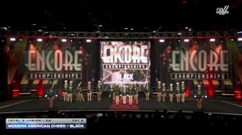Modern American Cheer - Black [2025 L3 Junior - D2 Day 2] 2025 Encore Grand Nationals