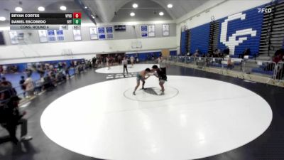 215 lbs Cons. Round 4 - Daniel Escobedo, Dominator vs Bryan Cortes, Villa Park High School