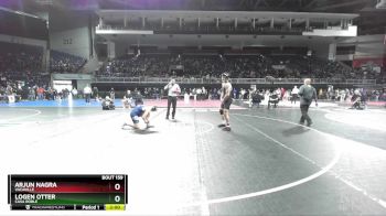 165 lbs Champ. Round 1 - Arjun Nagra, Vacaville vs Logen Otter, Casa Roble