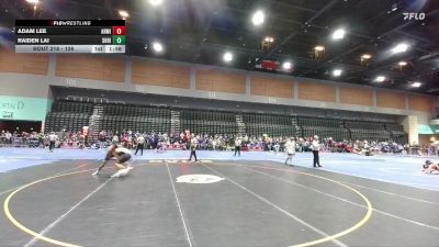 126 lbs Champ. Round 1 - Raiden Lai, Shadow Ridge vs Adam Lee, Archbishop Mitty