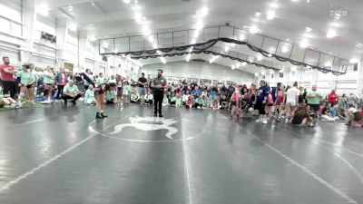 92 lbs Round Robin 1 - Grace Winther, North Carolina National Team - G vs Kash Williams, Backyard Barbies Purple - G