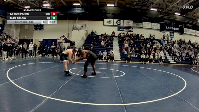 285 lbs Cons. Semi - La`Ron Parks, St. Cloud State vs Max Balow, Augustana (SD)