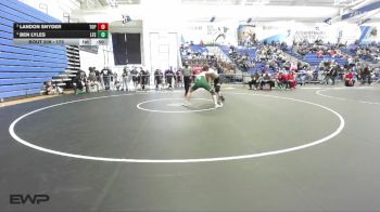 175 lbs Cons. Round 1 - Landon Snyder, Topeka vs Ben Lyles, Free State