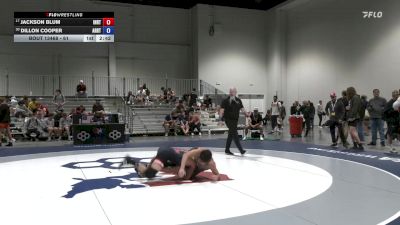 61 lbs Cons. Round 5 - Jackson Blum, Indiana RTC vs Dillon Cooper, AR RTC