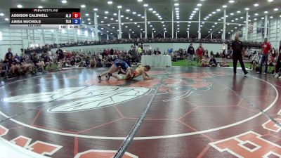 120 lbs Addison Caldwell, Alabama Red vs Anisa Nuchols, Texas Red