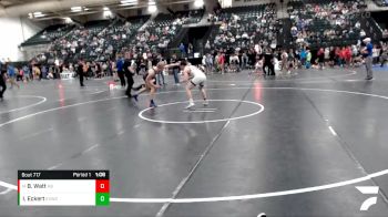 144 lbs Quarterfinal - Brendan Watt, Alliance Bulldogs vs Isaac Eckert, Elkhorn Valley Wrestling Club