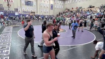 285 lbs Champ. Round 1 - Treshawn Crenshaw, Christian County vs Kolton Smith, Clarksville High School