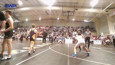 100 lbs Consi Of 8 #2 - Eastin Province, Collinsville Cardinal Youth Wrestling vs Jack Bovos, Salina Wrestling Club