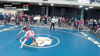 126 lbs Champ. Round 2 - Maricio Parker, Unattached vs Shane Seip, Unattached