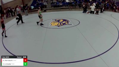 12U Boys - 67 lbs Champ. Round 1 - Cruz Urioste, Team Donahoe Wrestling Club vs Alexander Marroquin, Coachella Valley Wrestling Club