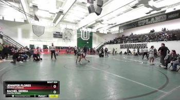 110 lbs Semifinal - Jennifer Flores, Orange Lutheran vs Rachel Sierra, Canyon Spings