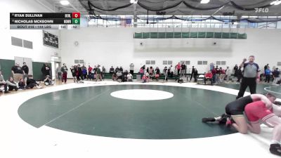 144 lbs Consolation - Ryan Sullivan, Berlin vs Nicholas McKeown, Notre Dame-West Haven