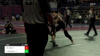 149 lbs Consi Of 4 - Marshall Keller, Princeton vs Trae McDaniel, Army West Point