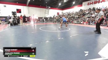 138 lbs Quarterfinal - Ethan Dorsey, Ventura vs Gianluca Munoz, Bishop Amat