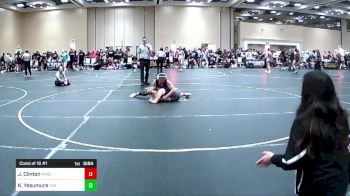 136 lbs Consi Of 16 #1 - Jaidyn Clinton, Threshold WC vs Kaleialohamaikalani Yasumura, Too Much Mana