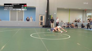 133 lbs Cons. Round 3 - Elijah Sierra, Colby Community College vs Louden Wolfe, Cowley College